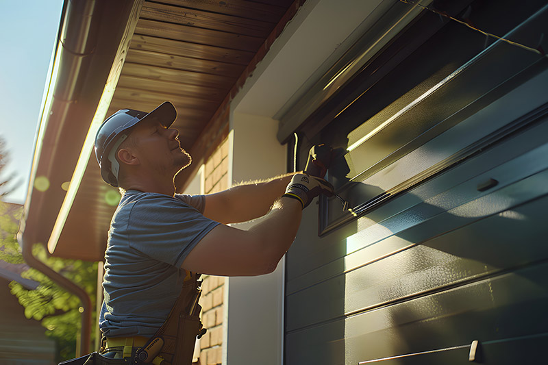 Residential garage door repair